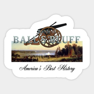 Battle of Ball's Bluff Sticker